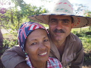 Oscar and Marcia, Sistema Las Elenas, livestock, fruit, and veggie production. They receive approximately 80 inmates per year at their farm who are transitioning out of incarceration and back into society. Many stay on as farm employees and others find land and start farming on their own.